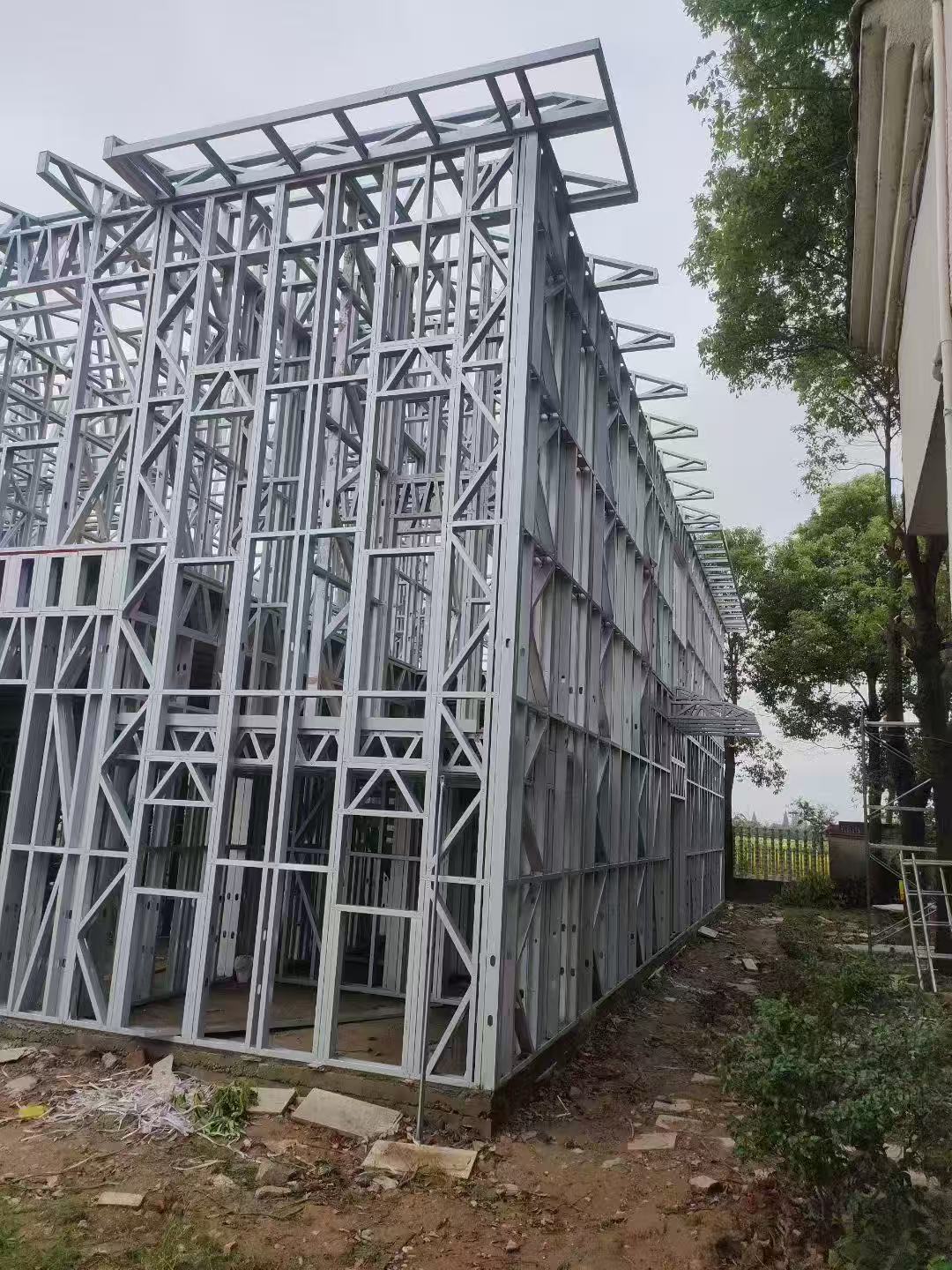 Main frame of the house